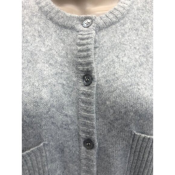 Vintage Liz Claiborne Lambswool Angora Button Front Sweaters M - Picture 6 of 8